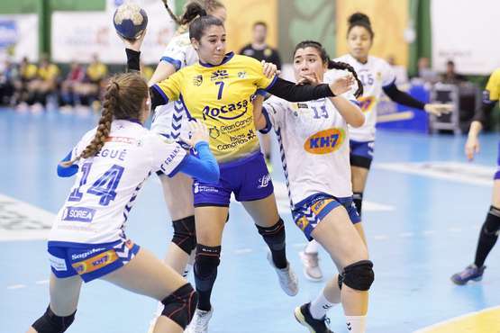 El Rocasa acusa una mala segunda parte y cae ante el KH-7 BM Granollers (Foto TA)